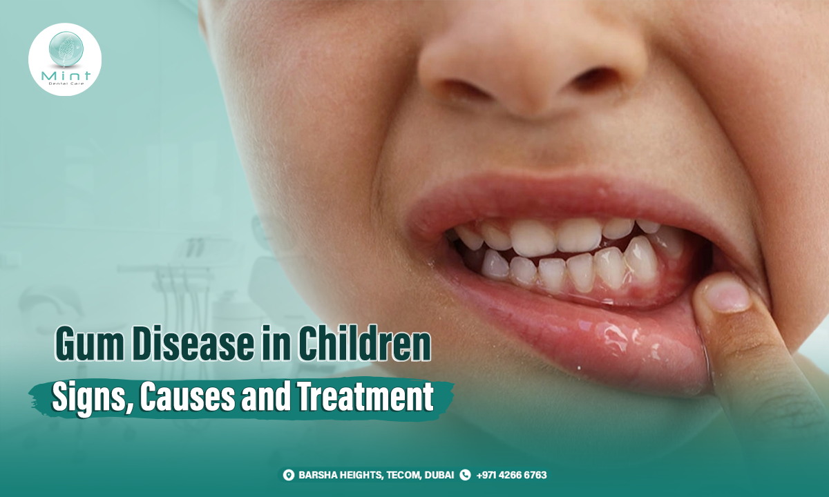 Gum Disease in Children: Signs, Causes and Treatment